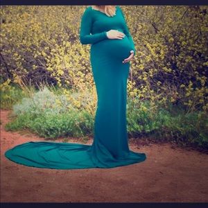 Custom made maternity dress